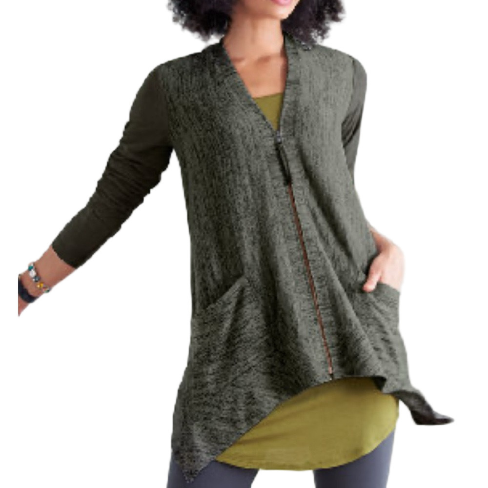 119. WOMENS LOGO BY LORI GOLDSTEIN 2X DETAIL JACKET